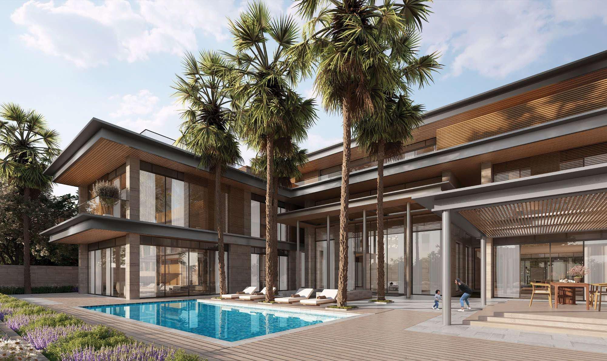 Reem Hills development on Al Reem Island featuring premium homes and green landscapes.